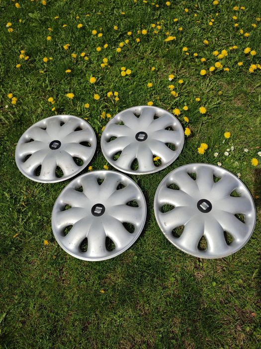 Kołpaki - kapsle 15" Seat 4 szt. oryginalne