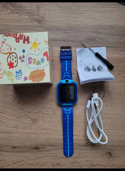 Smartwatch dla dziecka dzieciecy niebieski