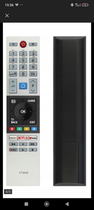 Pilot do TV Toshiba CT-8528
