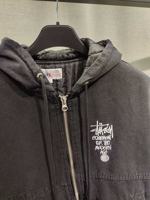 Куртка STUSSY Canvas Insulated Work Jacket Black: 5 890 грн