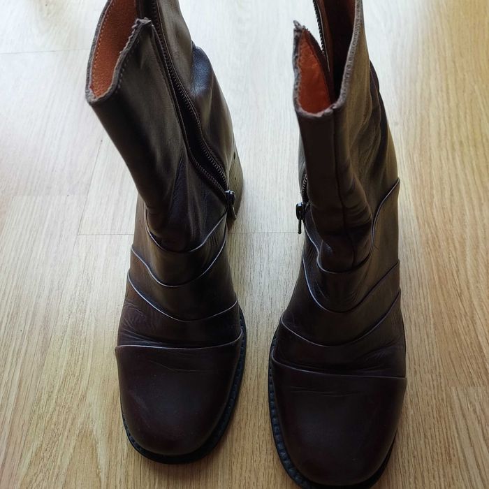 Botins Castanhos, tam.35