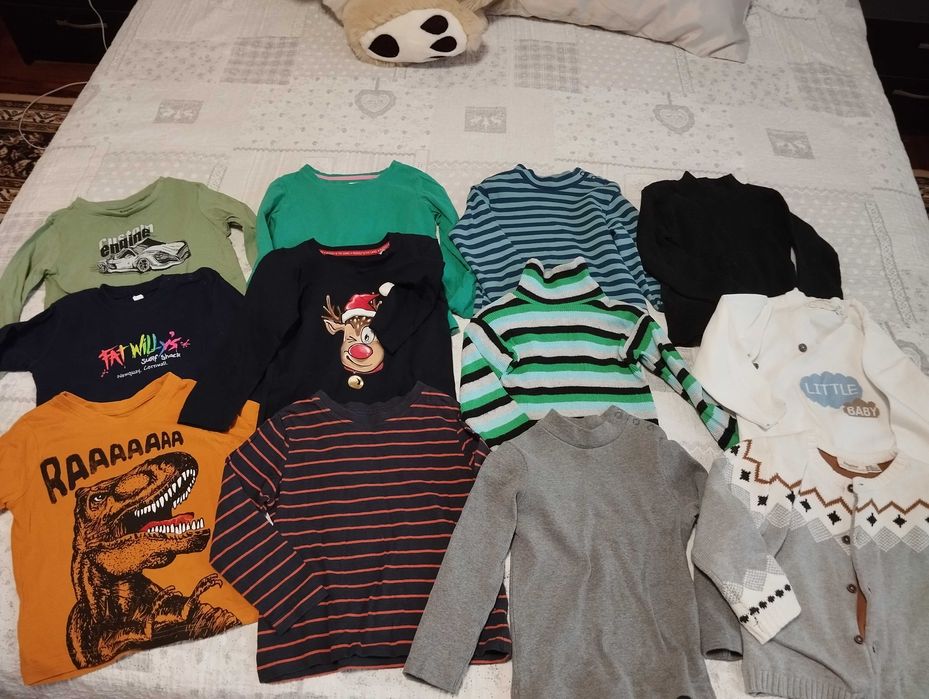 Одежда для мальчика 2-6 лет - худи, свитера, флиски, водолазки.