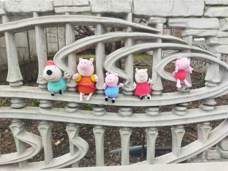 Мягкая игрушка Свинка Пеппа,Джордж,Peppa Pig,Дедушка собачки Денни