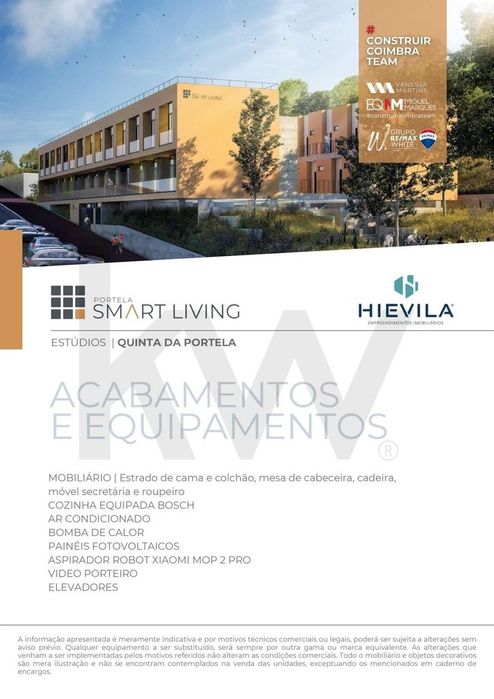 Apartamento T0 Novo com Lugar de Estacionamento na Quinta da Portela,