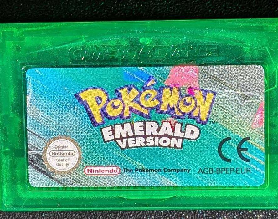 Pokémon Emerald GBA Original – Perfeito Estado