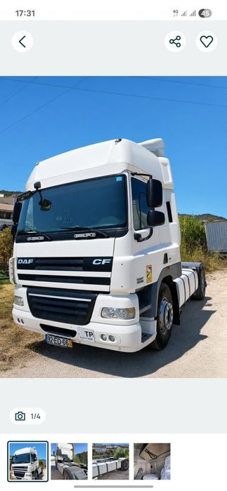 Aluguer Cabeça Trator DAF CF 85.410.