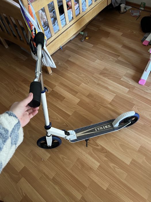 Самокат підлітковий iTrike до 60 кг 9-16 років