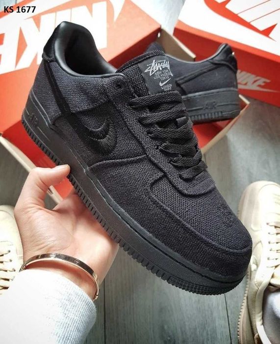 Кросівки Nike Air Force 1 Low Black Low. АРТ: KS 1677