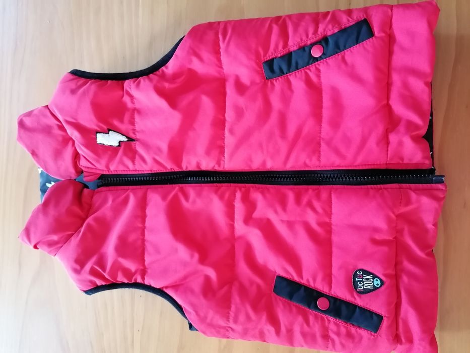 Colete reversível tuc tuc