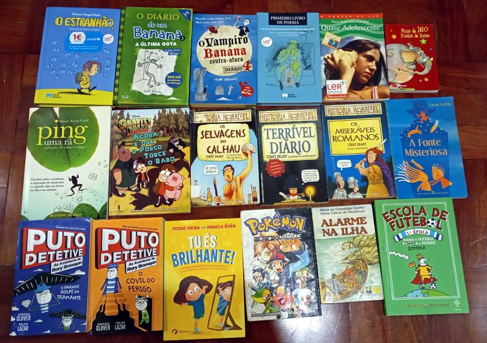 vários livros juvenis – Anúncio 1 (Preços na Descrição do Anúncio)