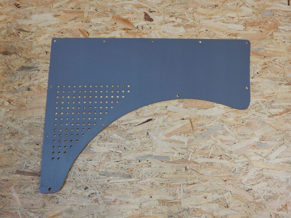 vw t5 boczek tapicerka osłona bagażnika lewa tył 7h3867405d