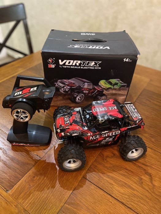 Новая Проф Машинка Багги Budget WLTOYS 18404 1:18 4WD Vortex