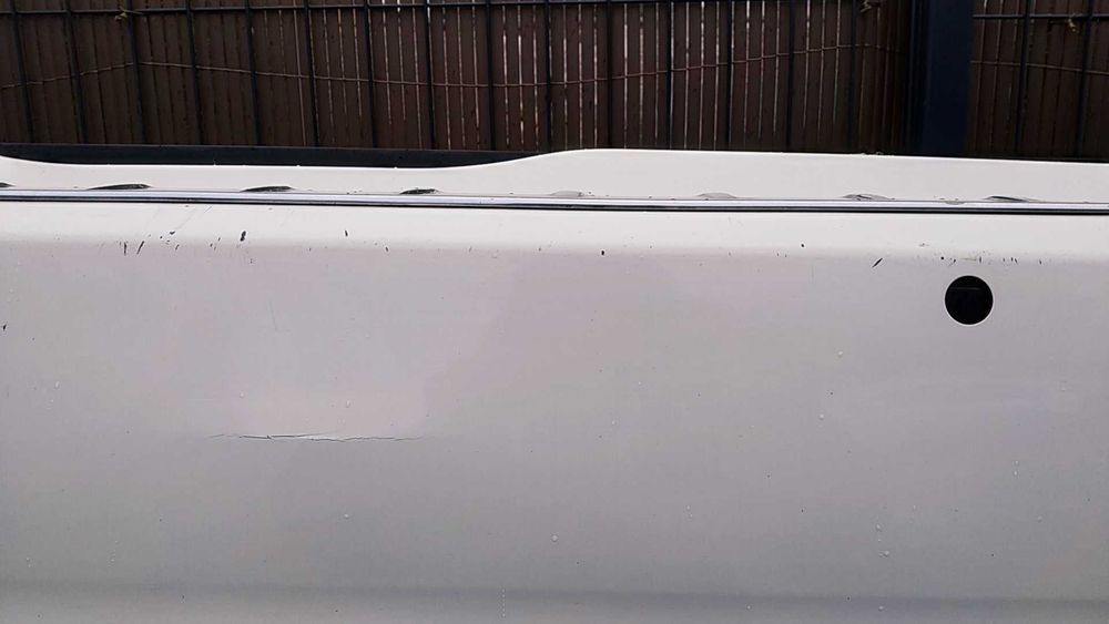 MERCEDES B-klasa W246 zderzak tył, tylny biały