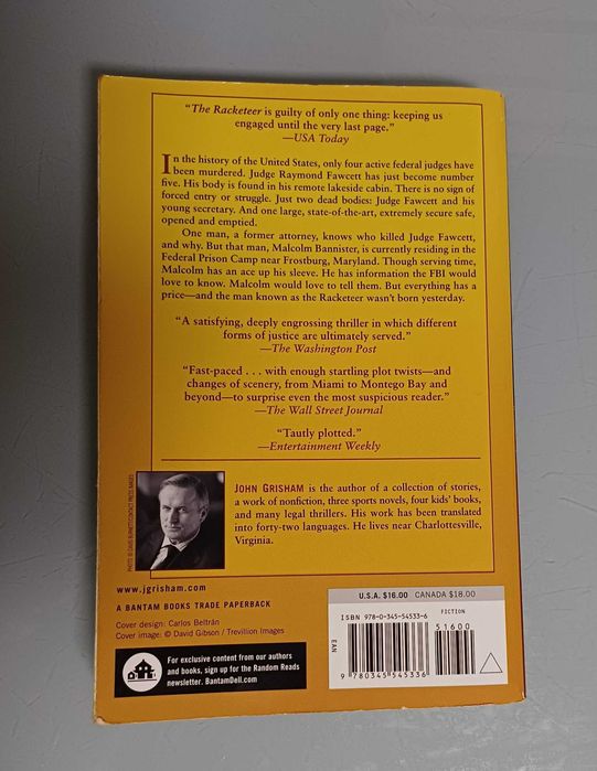 The Racketeer - John Grisham (English Edition)