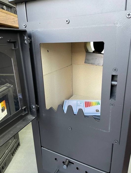 Печь камин Termo Sistem Klasik Lux с варочным покрытием. Піч буржуйка