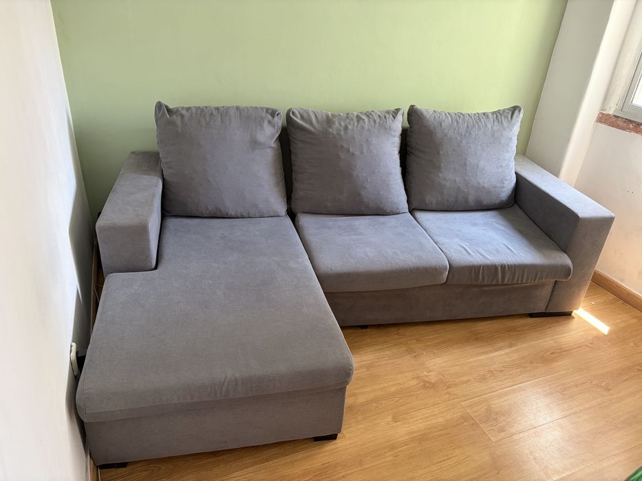 Sofá chaise longue reversível