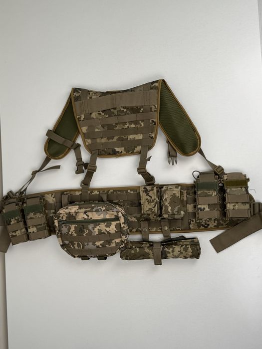 РПС ремінно поясна система з обвісом, олива, піксель, мультикам, койот