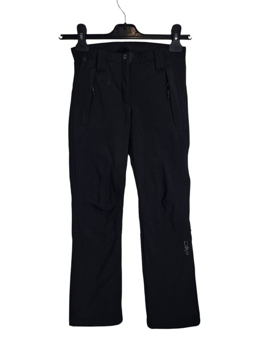 Czarne spodnie sniegowce cmp rozmiar 128 cm