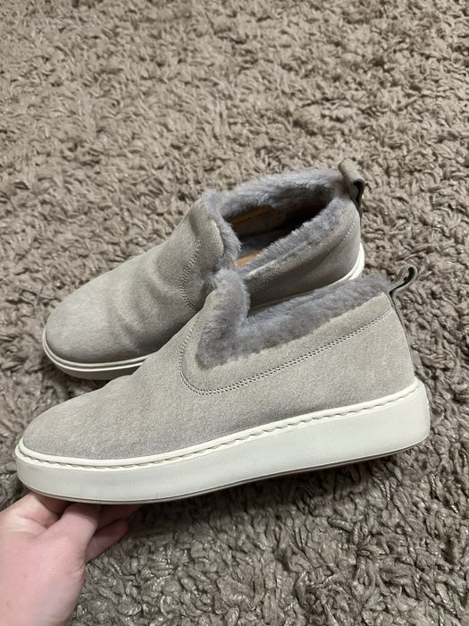 Теплі лофери Santoni