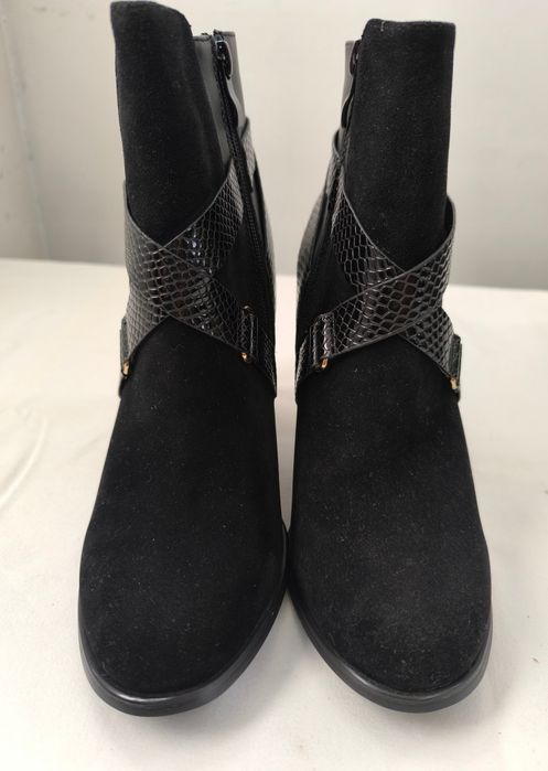 Botki czarne eleganckie marki Vices rozmiar 38