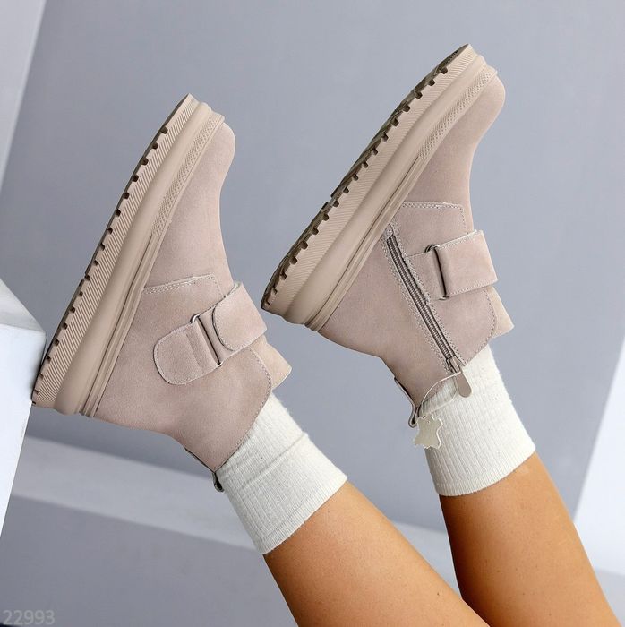 Черевики зимові жіночі натуральна замша розпродаж 37-41