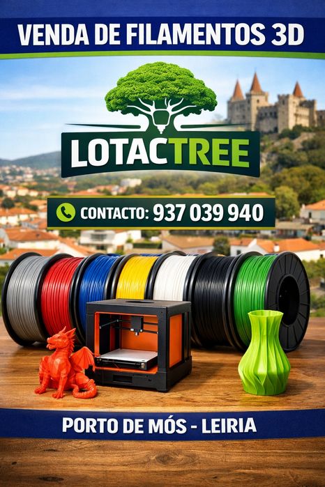 Filamentos para impressões 3d