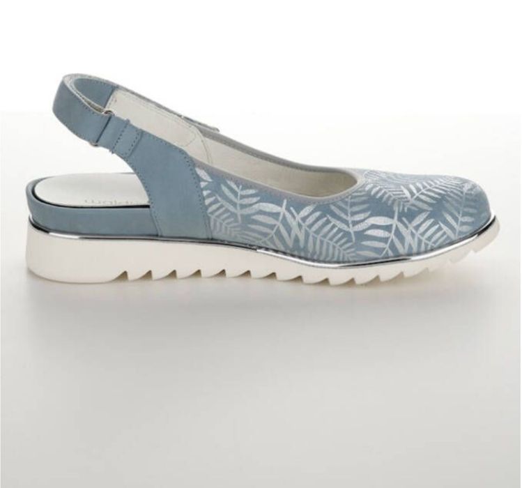 Шкіряні босоніжки на широку ніжку Waldläufer, розмір 42