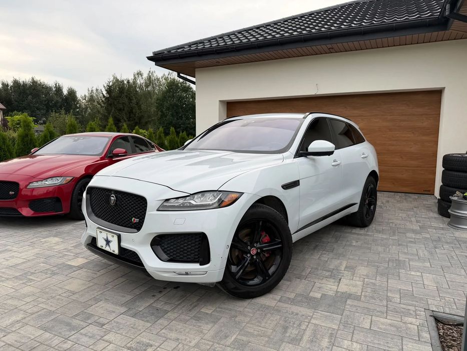 Jaguar F-Pace F-Pace S 380km AWD / Biała Perła / Pełna opcja / W kraju