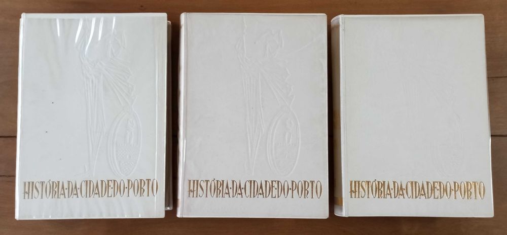 História da Cidade do Porto três volumes anos 60