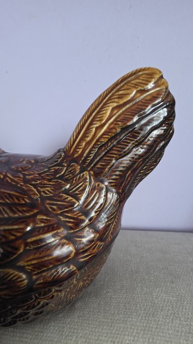 Ceramiczna kura duża