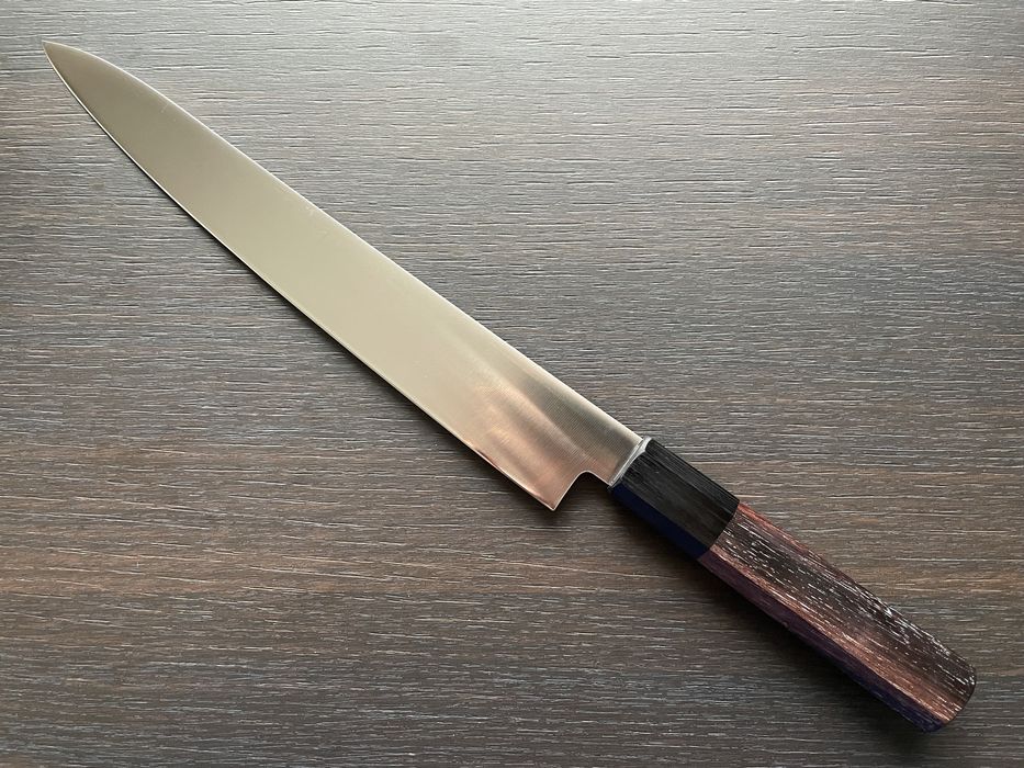 Професійний кухонний ніж-слайсер Yoshihiro Ice Hardened Stainless St.