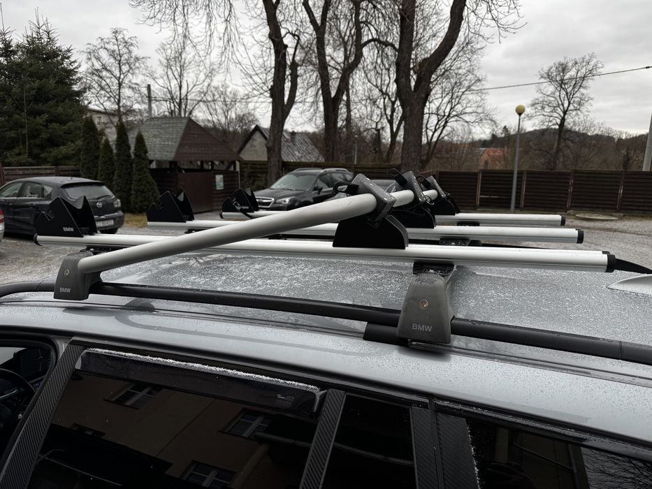 Oryginalny thule bmw bagaznik oraz uchwyt na rowery
