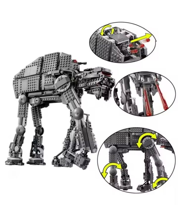 Конструктор космический робот АТ-ТЕ Heavy Assault Walker  1376шт Lego