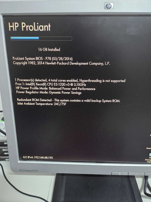 HP Proliant ML310e Gen V2