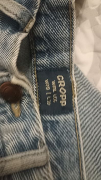 Jeansy Baggy Cropp W28 L32 chłopak