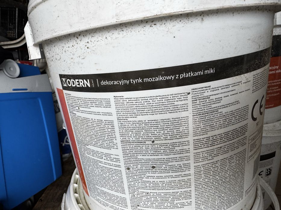 Sprzedam Tynk dekoracyjny z płatkami czarnej miki