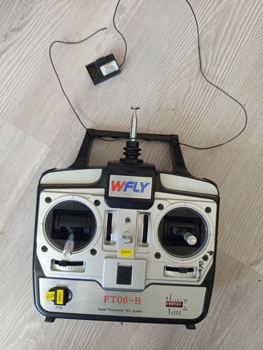 Aparatura RC z odbiornikiem 4ch 35MHz