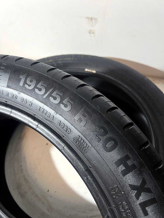 Pneus Continental ContiEcoContact 5 - 195/55/20 - Como NOVOS