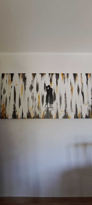 Quadro pintado a mão