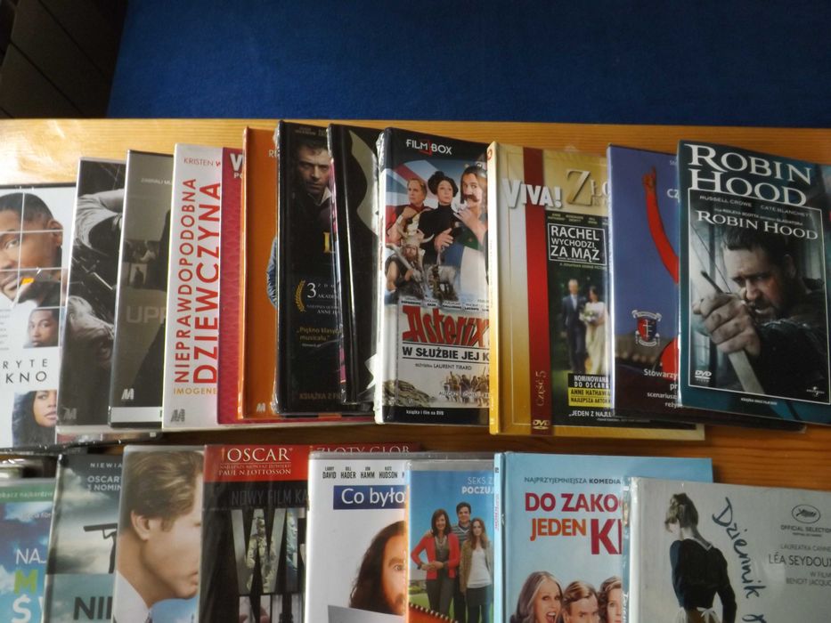 Kolekcja dla kolekcjonera 100 tytułów dvd w folii