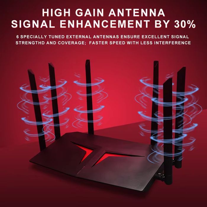 OPTFOCOS K7 router WiFi6 AX3000