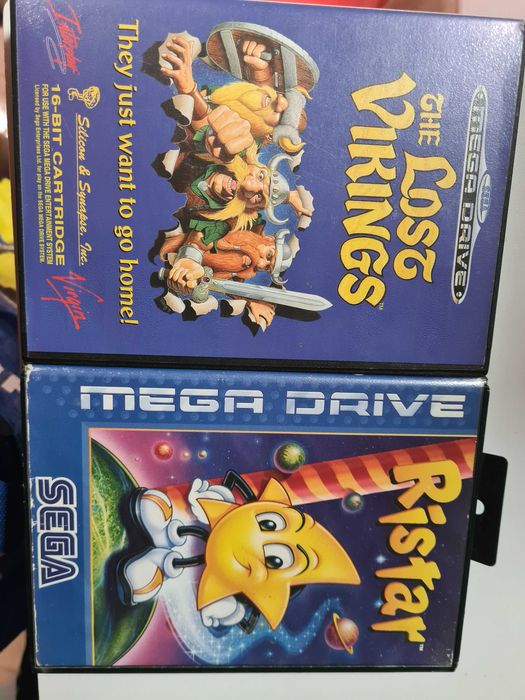 Jogo megadrive ristar e the lost vikings