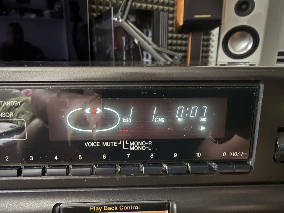 Panasonic video cd changer sl-vm525