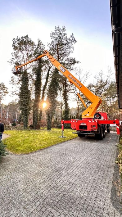 Wynajem podnośników  koszowych 45m 4x4 , 53m