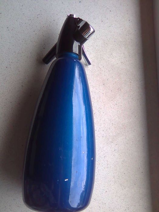 Oryginał lata 70 Syfon wody BOC Sparklets Anglia