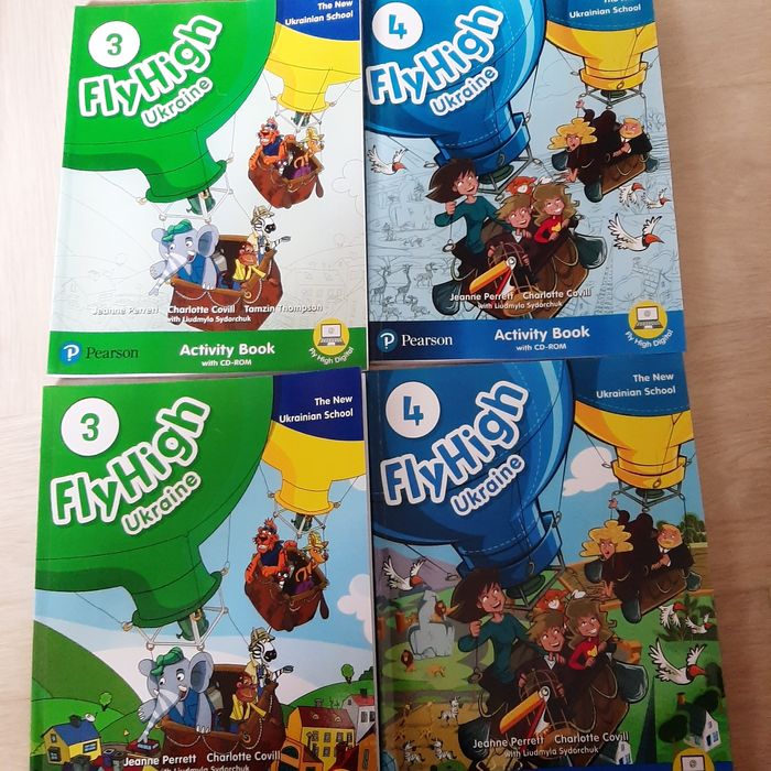 Fly High 1-4 Ukraine англійська мова