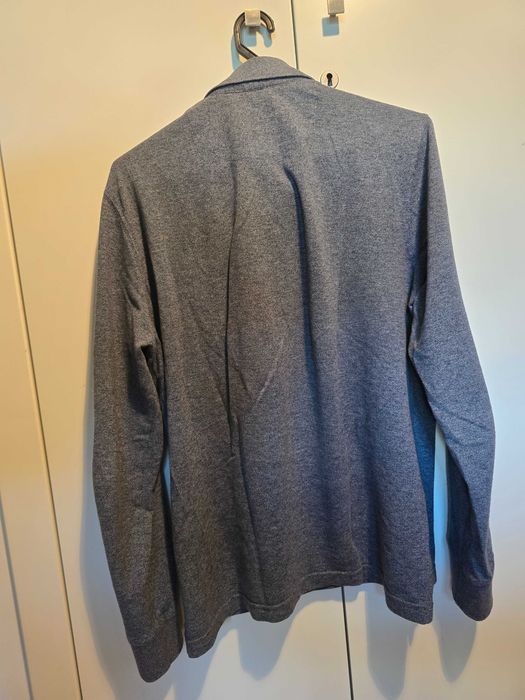 Polo Massimo Dutti, cor Azul, algodão, tamanho S, em bom estado