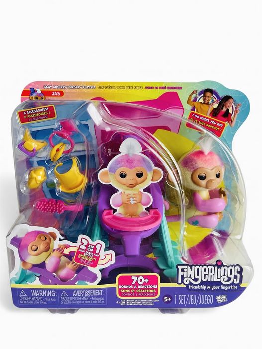 Інтерактивна мавпочка Fingerlings