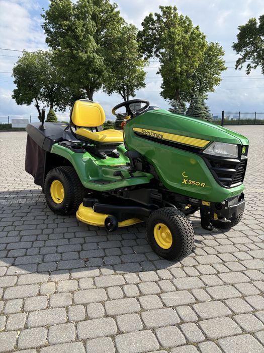 Kosiarka John Deere X350R z koszem JAK NOWA