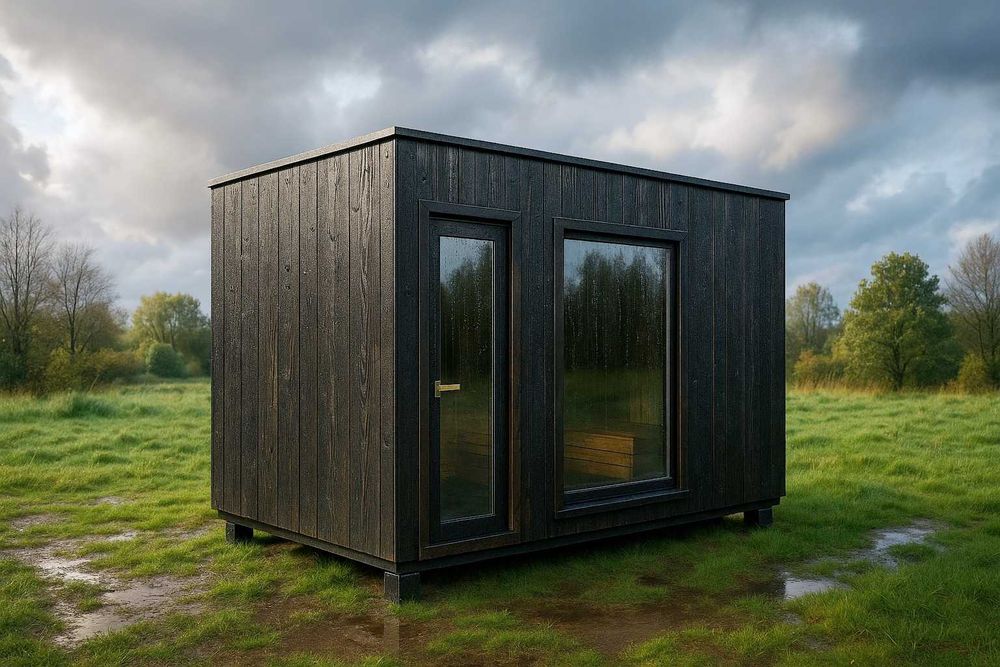 NOWOCZESNA SAUNA OGRODOWA, domek drewniany, producent, altana